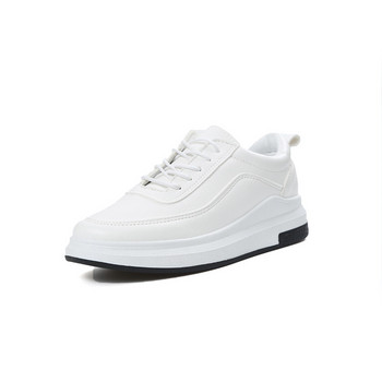 Arder Girl White Shoes Woman Thick female Mode Women Shoes Allmatch Tide Bottom Students Спортни обувки за скейтборд
