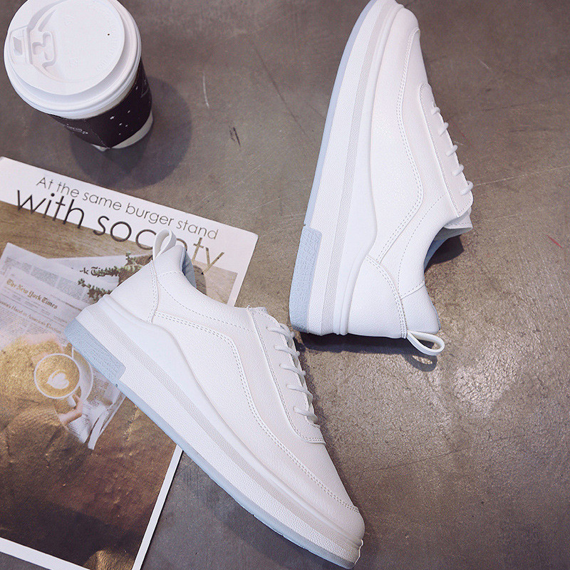 Arder lány fehér cipő Női vastag női mód női cipő Allmatch Tide Bottom diák sport gördeszka cipő