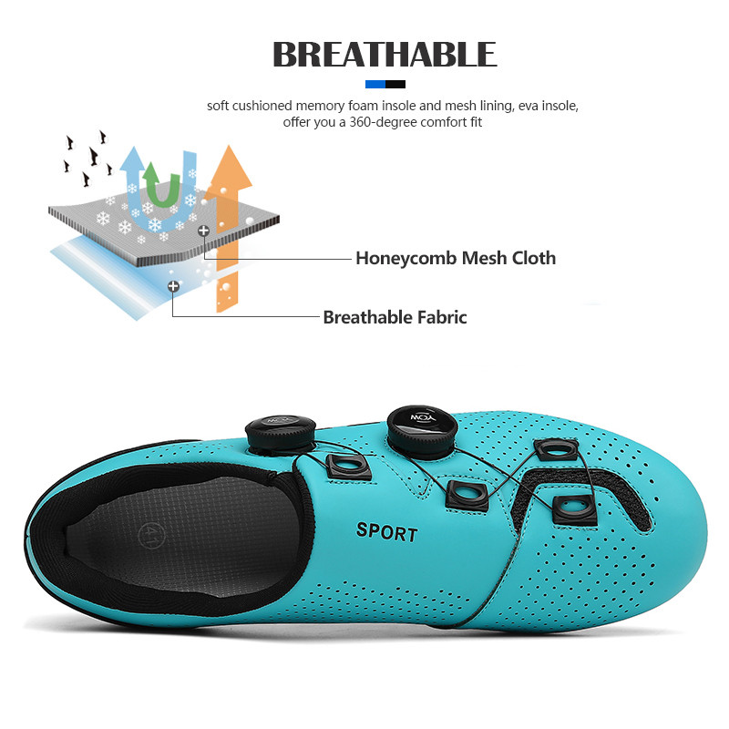 Vīriešu ātrgaitas šosejas velosipēdistu kedas plakani oglekļa riteņbraukšanas apavi MTB skavas Sieviešu kalnu velosipēdu apavi SPD pedāļi sacīkšu riteņbraukšanas apavi