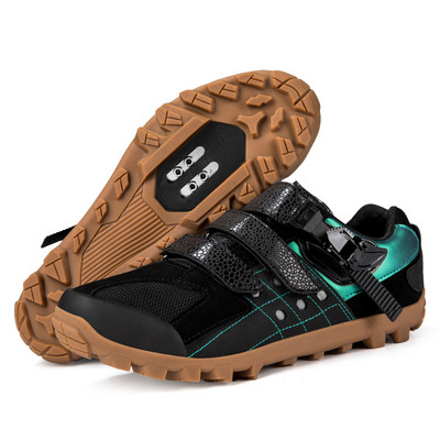 2023-as új kerékpáros tornacipő MTB férfi önzáró lapos hegyikerékpáros lábbeli SPD Cleats cipő Férfi sport motocross kerékpáros cipő