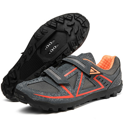 2023-as új kerékpáros tornacipő MTB férfi önzáró lapos hegyikerékpáros lábbeli SPD Cleats cipő Férfi sport motocross kerékpáros cipő