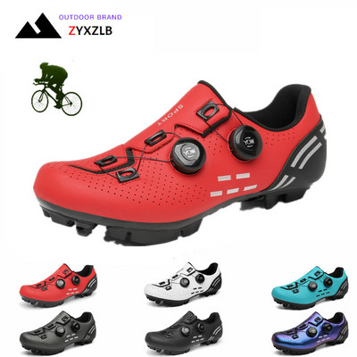 Unisex dviračių batai Mtb Road Bike Vyriški sportbačiai dviračių batai Cleat Neslystantys kalnų dviračių batai Spd Sapatilha Tenis De Ciclismo