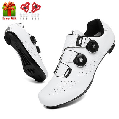 Jalgrattatossud Mtb meeste iselukustuvad klambrid Maanteerattajalatsid Võidusõidu tossud Naiste SPD Mountain Flat Pedal Jalgrattakingad