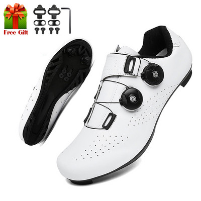 Jalgrattatossud Mtb meeste iselukustuvad klambrid Maanteerattajalatsid Võidusõidu tossud Naiste SPD Mountain Flat Pedal Jalgrattakingad