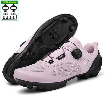 MTB kerékpáros cipő Sneaker kék Professzionális Bike Légáteresztő Kerékpár Racing Önzáró Cipők Országúti kerékpáros cipő Speed Sneakers