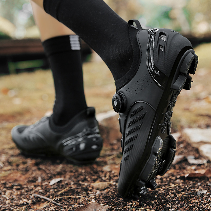 MTB kerékpáros cipő Sneaker kék Professzionális Bike Légáteresztő Kerékpár Racing Önzáró Cipők Országúti kerékpáros cipő Speed Sneakers