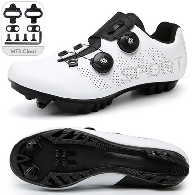 Nauji vyriški dviračių sportbačiai su „Cleat Road“ kalnų dviračių lenktynių moterų dviračių sportbačiai „Spd Unisex Mtb“ batai „Sapatilha Tenis De Ciclismo“