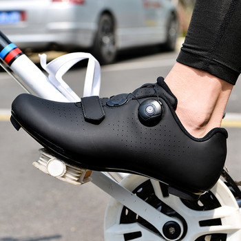 2023 Велосипедни маратонки MTB Cleat Shoes Мъжки спортни велосипедни ботуши за черни пътища Скоростни маратонки Racing Дамски велосипедни обувки за Shimano SPD SL