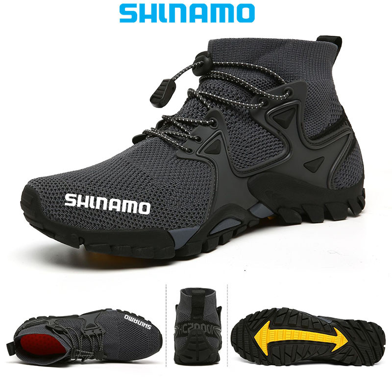 Jauni vīriešu liela izmēra pārgājienu apavi āra Nodilumu izturīgi un ērti ceļojumu pārgājienu apavi Sporta makšķerēšanai Riteņbraukšanai Vīriešu apavi