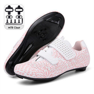 Professzionális kerékpáros Cipők MTB Férfi Speed Road Bike Cipők Racing Női Önzáró kapcsos Kerékpárcipők Shimano SPD SL-hez