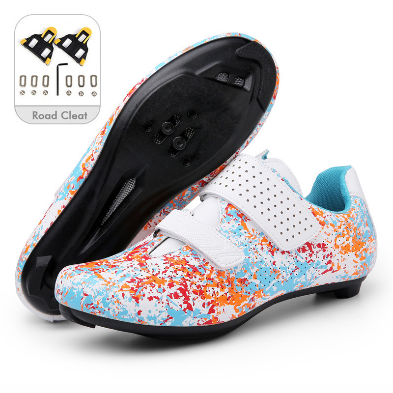 Professzionális kerékpáros Cipők MTB Férfi Speed Road Bike Cipők Racing Női Önzáró kapcsos Kerékpárcipők Shimano SPD SL-hez