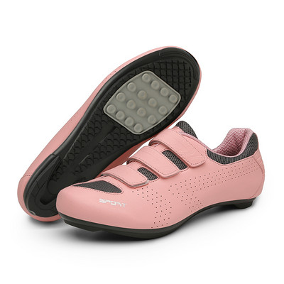 MTB riteņbraukšanas apavi ar skavām vīriešu šosejas velosipēdu zābaki sacīkšu ātruma riteņbraukšanas kedas sievietēm ar plakanu pedāli SPD velosipēda apavi priekš Shimano