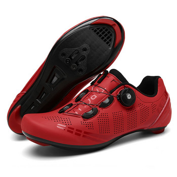 Обувки за колоездене Mtb Road Bike Boots Cleats Shoe Нехлъзгащи се мъже, жени Планински велосипед Плоски маратонки Racing Speed Велосипедни обувки