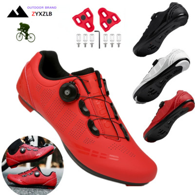 2023. g. Vīriešu riteņbraukšanas sporta apavi Mtb Apavi Sacīkšu Velosipēdu Apavi Pašbloķējošie Ātruma velosipēdi Sieviešu Spd Cleats Mountain Road Zapatillas Mtb
