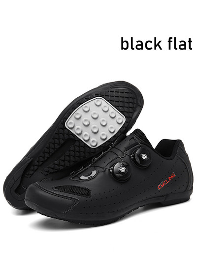 riteņbraukšanas apavi mtb spd cleat Pašbloķējošas kalnu velosipēdistu kedas Vīriešu šosejas riteņbraukšanas apavi Velosipēdu apavi Elpojošs dzīvoklis