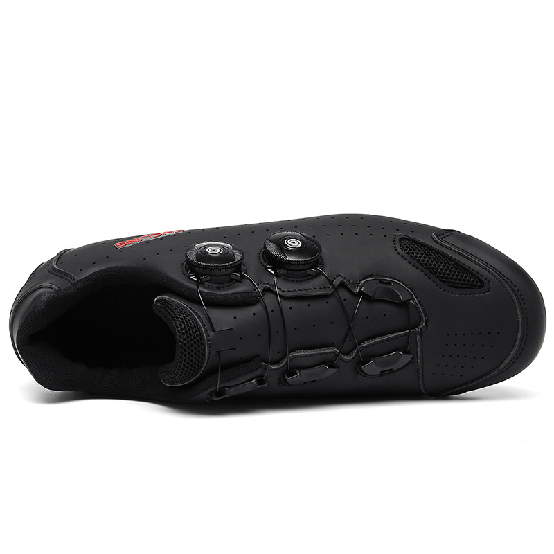 riteņbraukšanas apavi mtb spd cleat Pašbloķējošas kalnu velosipēdistu kedas Vīriešu šosejas riteņbraukšanas apavi Velosipēdu apavi Elpojošs dzīvoklis