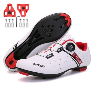 Cipele za MTB biciklizam Muškarci Ženske čizme za cestovni bicikl Ultralake ravne trkaće brze tenisice SPD bitve Cipele za brdske bicikle Samozaključavajuće