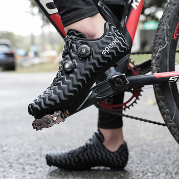 Велосипедни маратонки mtb spd cleat Неплъзгащи се самозаключващи се велосипедни обувки Мъжки обувки за шосейно колоездене Планински плоски маратонки за велосипеди