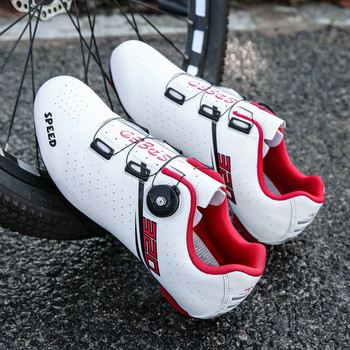 2022 Велосипедни обувки Mtb Road Bike Boots Cleats Shoe Неплъзгащи се мъжки планински велосипед Плоски маратонки SPD Racing Speed Cycling Footwear