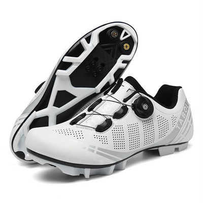 Riteņbraukšanas čības MTB apavi Vīriešu sporta kalnu velosipēdu apavi Pašbloķējošie SPD sieviešu velozābaki bezceļa riteņbraukšanas apavi