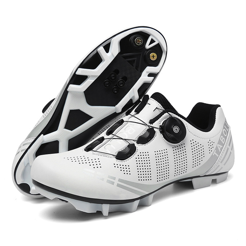 Riteņbraukšanas čības MTB apavi Vīriešu sporta kalnu velosipēdu apavi Pašbloķējošie SPD sieviešu velozābaki bezceļa riteņbraukšanas apavi