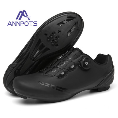 Vīriešu riteņbraukšanas apavi 2022. gada sacīkšu velosipēdistu apavi MTB pašbloķējošie ātruma velosipēda apavi Spd skavas Sieviešu kalnu šosejas riteņbraukšanas apavi