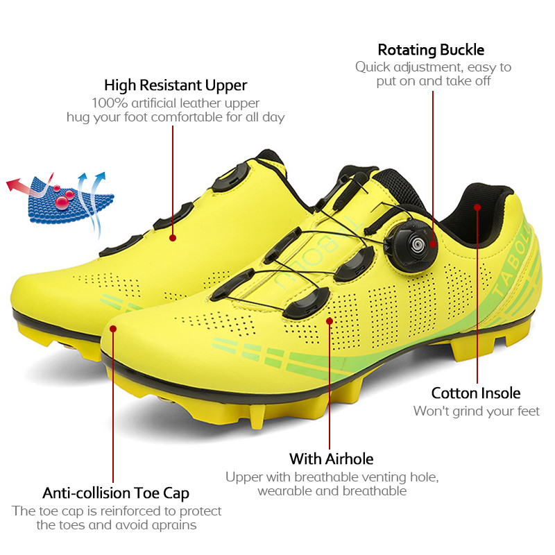 Vīriešu riteņbraukšanas apavi 2022. gada sacīkšu velosipēdistu apavi MTB pašbloķējošie ātruma velosipēda apavi Spd skavas Sieviešu kalnu šosejas riteņbraukšanas apavi