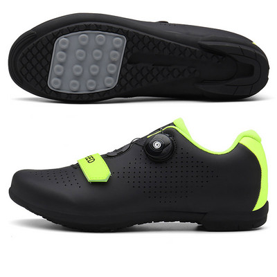 Vyriški dviračių sportbačiai Mtb Moteriški plokščiapadžiai kalnų dviračių batai SPD Route Cleats, skirti Shimano Road Bike Speed Sneaker purvo dviračių batai