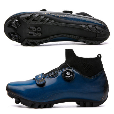 Téli férfi MTB kerékpáros cipők magas szárú országúti kerékpáros cipők Sapatilha Ciclismo női professzionális önzáró kerékpárcipő 47-es méret