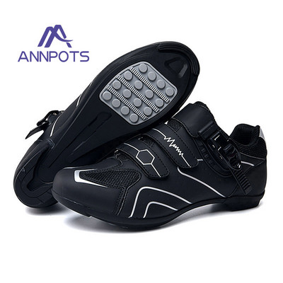 Férfi gyorsasági kerékpáros cipő országúti tornacipő női MTB mountain bike tornacipő Ultrakönnyű SPD önzáró kerékpáros stoplis cipők lapos cipők