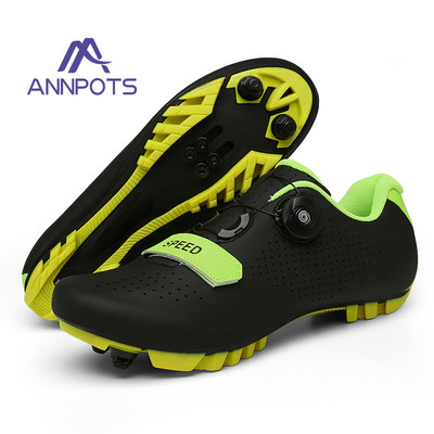 Férfi gyorsasági kerékpáros cipő országúti tornacipő női MTB mountain bike tornacipő Ultrakönnyű SPD önzáró kerékpáros stoplis cipők lapos cipők