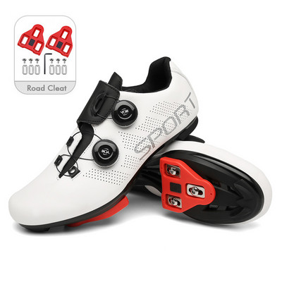 Férfi kerékpáros cipők MTB kapcsok Shimano önzáró országúti kerékpáros cipők gyorsasági kerékpáros cipők női hegyi verseny SPD lábbelik