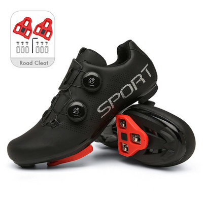 Férfi kerékpáros cipők MTB kapcsok Shimano önzáró országúti kerékpáros cipők gyorsasági kerékpáros cipők női hegyi verseny SPD lábbelik