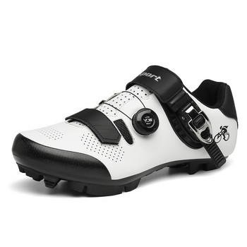 Мъжки велосипедни MTB обувки Cleat Self-Locking SPD Road Mountain Bike Women Racing Speed Мъжки велосипедни маратонки Zapatillas Ciclismo Mtb