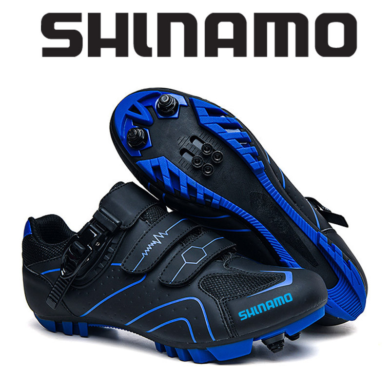 2022 Új férfi és női sport biciklicipő kültéri közúti sportokhoz fényvisszaverő szalagzár hegyi országúti kerékpáros power cipő