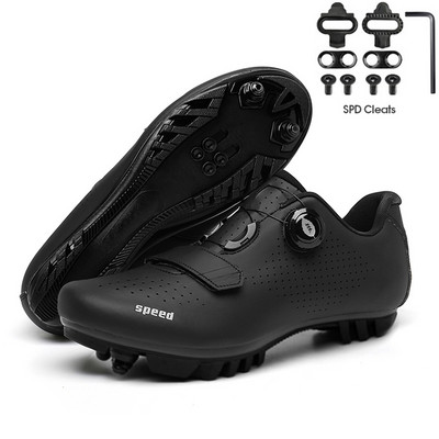 2023-as új kerékpáros tornacipő Mtb Pedál Kerékpárcipő Lapos hegyi kerékpáros Cipők Cleat Cipők Rb Speed Lábbeli Férfi Női Selflocking