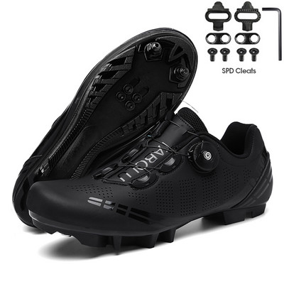 2023-as új kerékpáros tornacipő Mtb Pedál Kerékpárcipő Lapos hegyi kerékpáros Cipők Cleat Cipők Rb Speed Lábbeli Férfi Női Selflocking