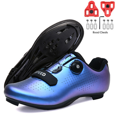 2023-as új kerékpáros tornacipő Mtb Pedál Kerékpárcipő Lapos hegyi kerékpáros Cipők Cleat Cipők Rb Speed Lábbeli Férfi Női Selflocking
