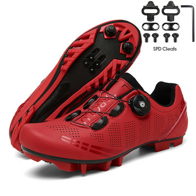 2023-as új kerékpáros tornacipő Mtb Pedál Kerékpárcipő Lapos hegyi kerékpáros Cipők Cleat Cipők Rb Speed Lábbeli Férfi Női Selflocking