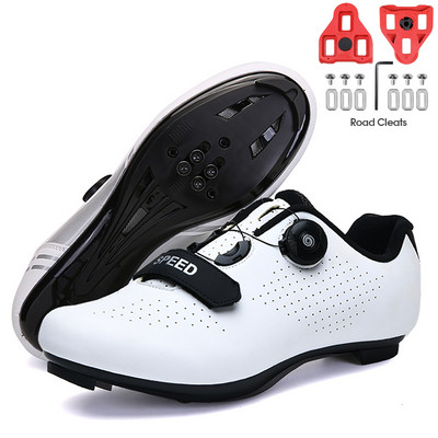 2023-as új kerékpáros tornacipő Mtb Pedál Kerékpárcipő Lapos hegyi kerékpáros Cipők Cleat Cipők Rb Speed Lábbeli Férfi Női Selflocking