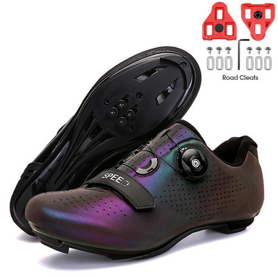 2023-as új kerékpáros tornacipő Mtb Pedál Kerékpárcipő Lapos hegyi kerékpáros Cipők Cleat Cipők Rb Speed Lábbeli Férfi Női Selflocking