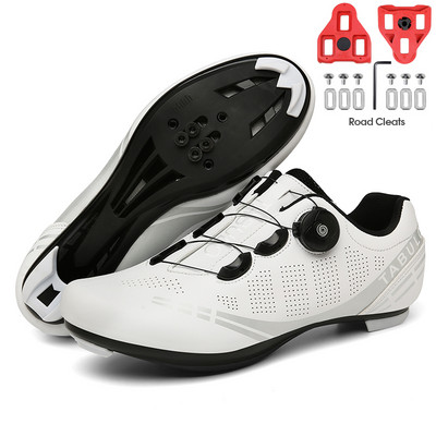 2023-as új kerékpáros tornacipő Mtb Pedál Kerékpárcipő Lapos hegyi kerékpáros Cipők Cleat Cipők Rb Speed Lábbeli Férfi Női Selflocking