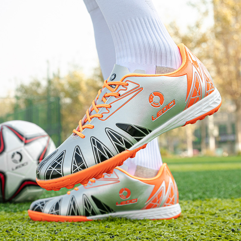 ALIUPS izmērs 33-45 Bērni Zēni Meitenes Futbola Apavi Vīrieši Sievietēm Trenažieri Piespraudes Treniņiem Futbola Zābaki Sporta Kurpes