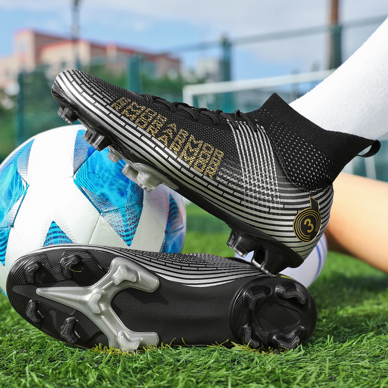 ALIUPS 31-48 Professzionális futballcipők Eredeti focicipők Férfi Női Gyerek Cipők Klipsz Futsal Focicipők Fiúknak