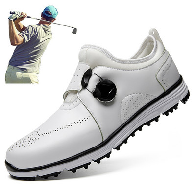 2022 Waterproof Men Golf Shoes Professional Lightweight Golf Sneakers Women Outdoor Running Shoes Casual Sports Golfing Footwear