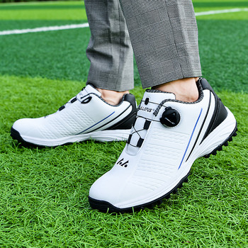 Мъжки обувки за голф Професионални спортни маратонки за голфъри Мъжки леки маратонки за трева за голф Обувки за голф на трева Мъжки маратонки за ходене