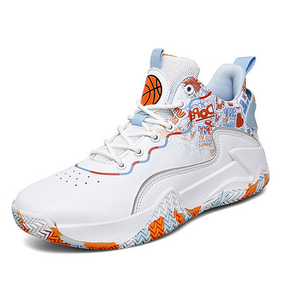 Professzionális kosárlabda cipő Új férfi kosárlabda cipő Női kiváló minőségű csúszásgátló sport edzőcipő 36-45 méret