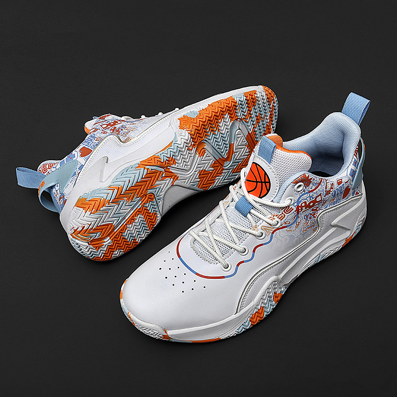 Professzionális kosárlabda cipő Új férfi kosárlabda cipő Női kiváló minőségű csúszásgátló sport edzőcipő 36-45 méret