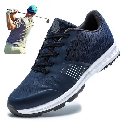 Професионални обувки за голф за мъже Водоустойчиви спортни маратонки за голф на открито Мъжки маратонки за голф голям размер Пролет Лято