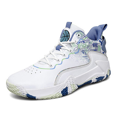 Izmērs 36-45 profesionāli basketbola apavi Jauni vīriešu basketbola apavi Sieviešu augstas kvalitātes neslīdoši sporta treniņu apavi